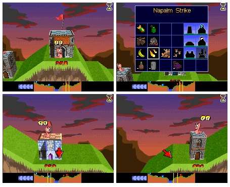 Worms Forts 3D (JAVA)