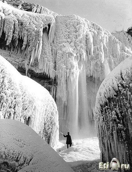Ниагарский водопад в 1911 году