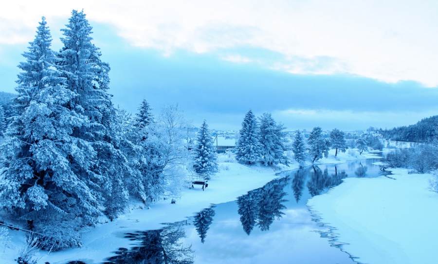 Завораживающие пейзажи зимы