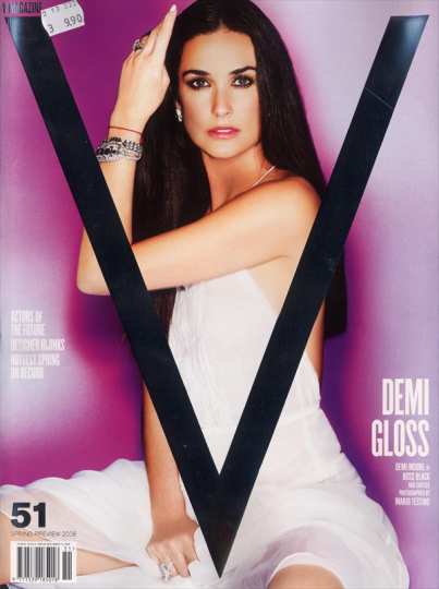  (Demi Moore)  V magazine Spring 2008